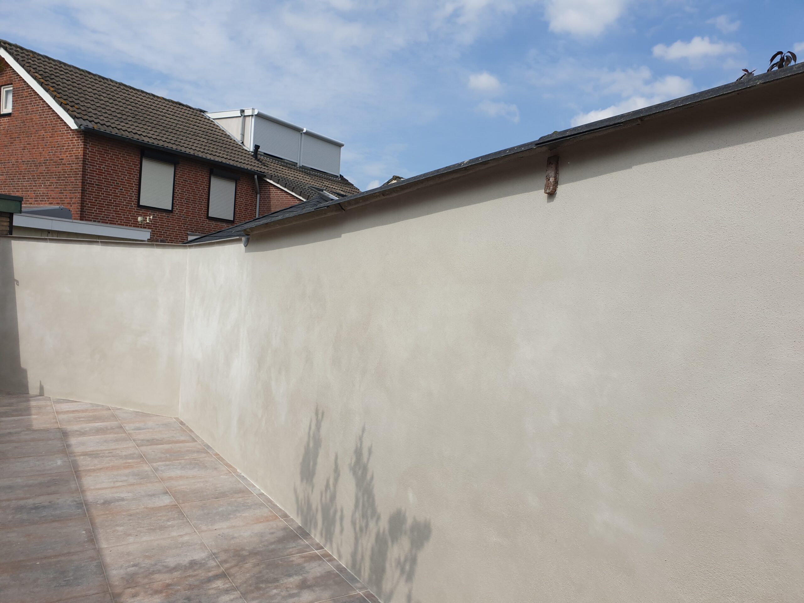 Plafond afwerking