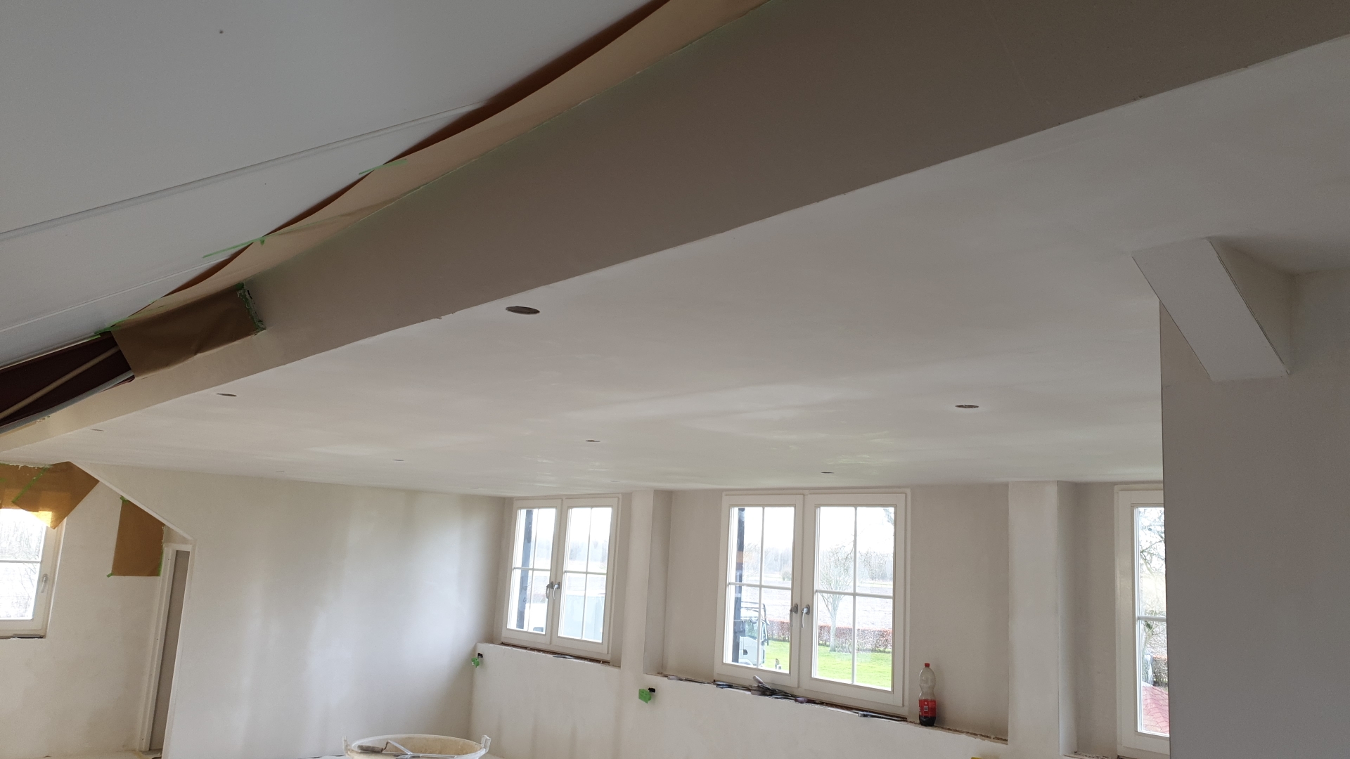 Modern stucwerk project